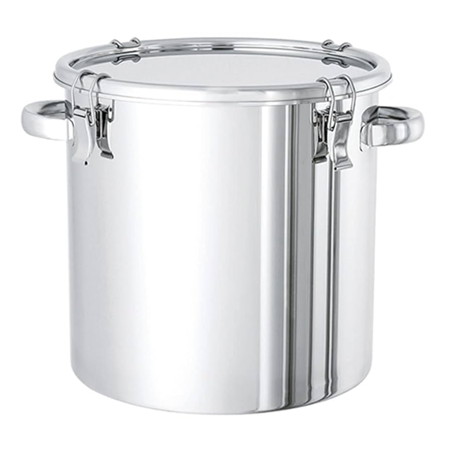 Amazon.com: Stainless Steel Container (Catch Clip Type) 4L